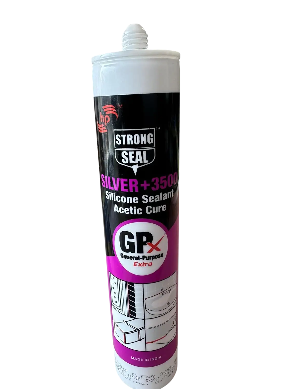 transparent-Photoroom Hp Silicon Silver 3500+Clear, Black, White - Image 1