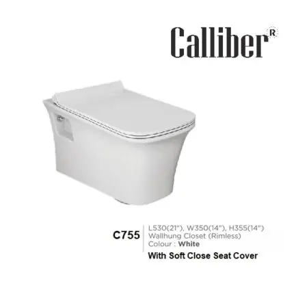 C755 Wall Hung Toilet Seat