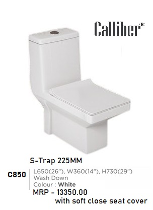 C850 One Piece Toilet Seat