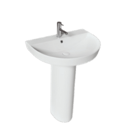 C711 Basin With Pedestal