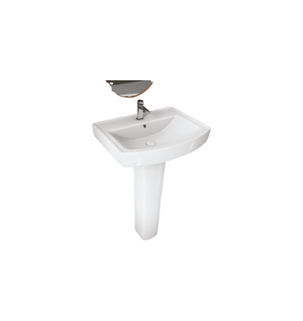 C743-Photoroom C743 Basin With Pedestal - Image 1