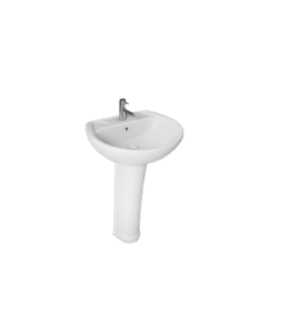 C797 Basin With Pedestal