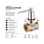 C01 Control Valve With Brass Flange 15mm 1/2" - Image 2