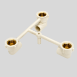 CPVC Pipe Fittings 3 in 1 Mixer Brass Elbow