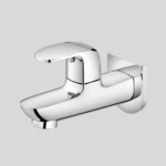 C102 Gold Bib Tap for Bathroom, Brass with Chrome Finish | 10-Year Manufacturer Warranty