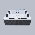 Jacuzzi Bathtub 6 Setter Big Size  2000 x 2000 x 700mm - Image 3