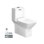 C1002 One Piece 6D Tornado Flushing (Rimless) Toilet Seat
