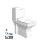 C1011 One Piece 6D Tornado Flushing (Rimless) Toilet Seat