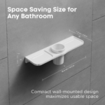 C119W Double Soap Dish With Glass - Image 7
