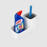 C130W Toilet Brush With Cleaner Holder