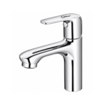 C1801 Pillar Cock Tap for Wash Basin, Brass with Chrome Finish