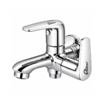 C1808 Two Way Bib Cock Tap Brass with Chrome Finish