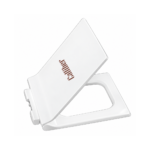 C18 PP Soft Closing Rectangular PP Toilet Seat Cover Commode Cover Adjustable Hinges