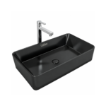 C3007 Black Glossy Table Top Wash Basin For Bathroom Premium Bathroom Basin/Glossy Finish