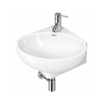C707 Corner Basin Wall Mounted Wash Basin For Bathroom | For Living Room, Resturent, Hotel