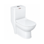 C772 One Piece Wash Down Toilet Seat