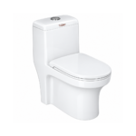 C801 One Piece Wash Down (Rimless) Toilet Seat