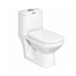 C833 One Piece Wash Down Toilet Seat