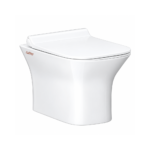 C866 Wall Hung Rimless Toilet Seat With Duraplast Seat Cover