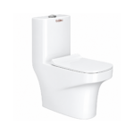 C848 One Piece Tornado Syphonic Flushing (Rimless) Toilet Seat