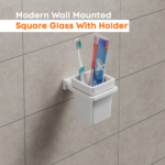 C113W Square Glass With Holder - Image 3