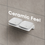 C112W Double Small Square Soap Dish - Image 3