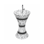 9019 Damru Premium Ceramic’s Designer Pedestal Wash Basin Elegent Look Bathroom/Living room
