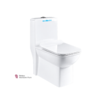 SO24 One Piece Rimless Wash Down Toilet Seat